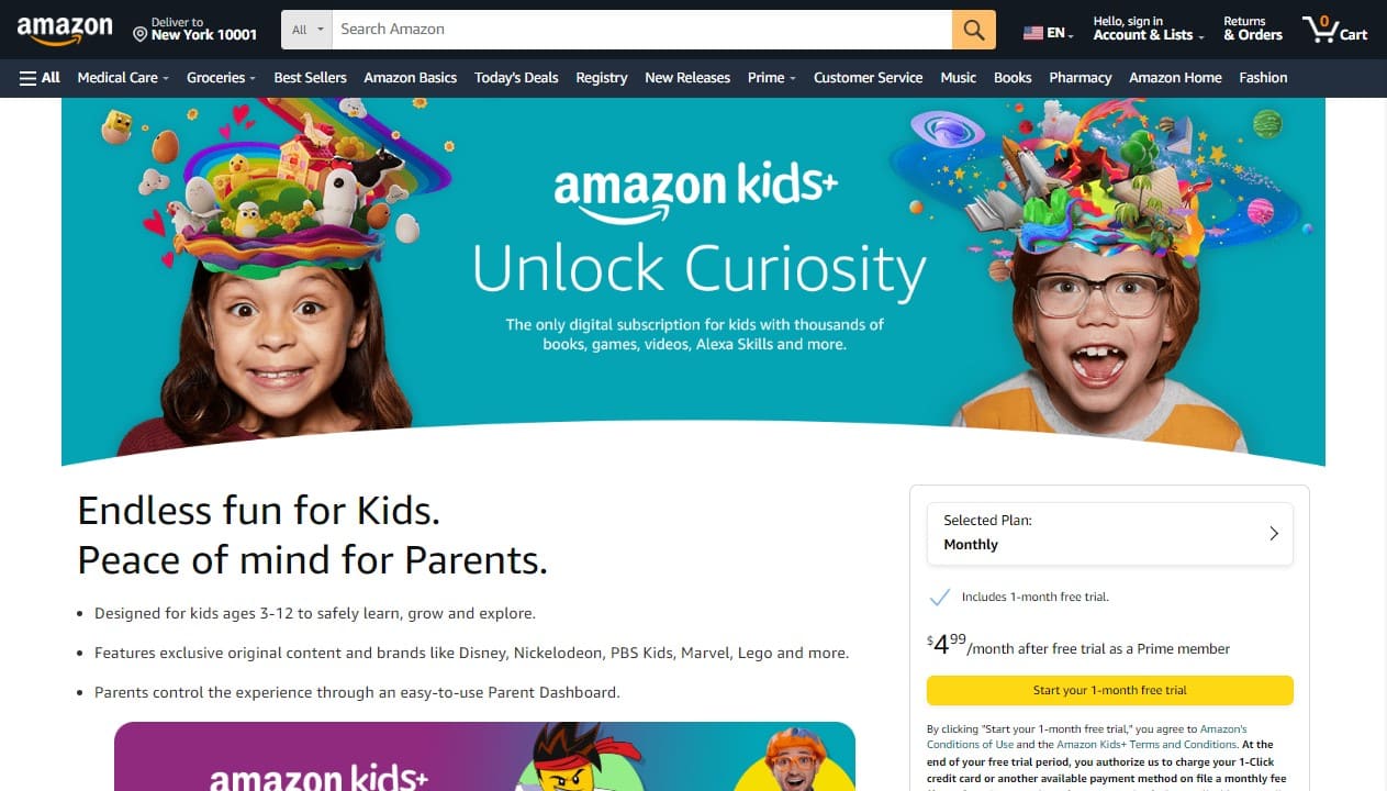 How to Cancel Amazon Kids+