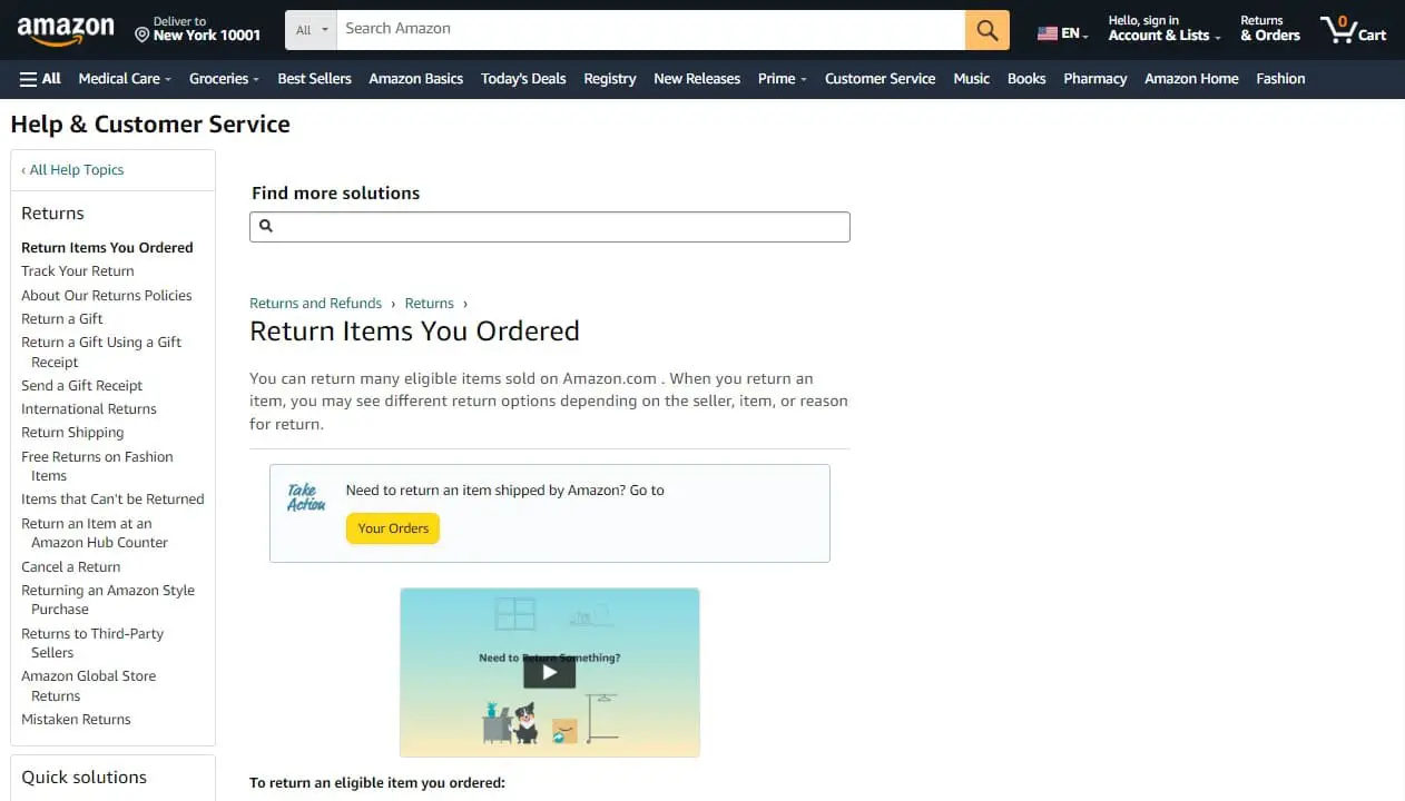 How To Easily Cancel an Amazon Return