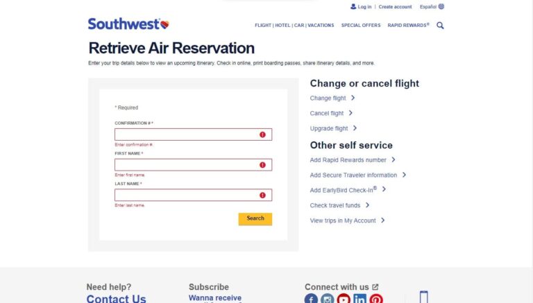 How to Easily Cancel Southwest Airlines Flight Reservation?