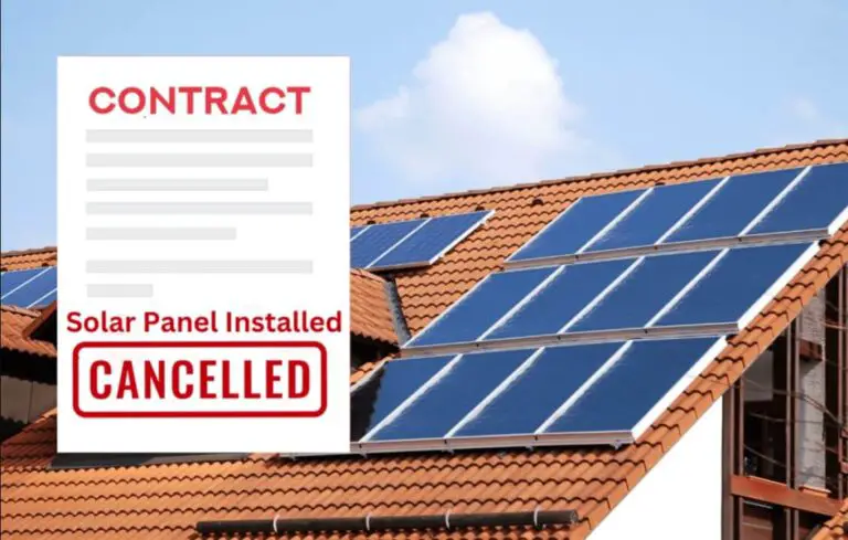 How To Cancel Solar Contract After Installation?