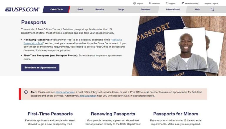 How to Cancel USPS Passport Appointment Online or By Phone?