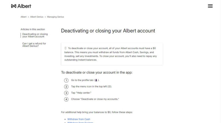How to Easily Cancel Your Albert Account or Subscription?