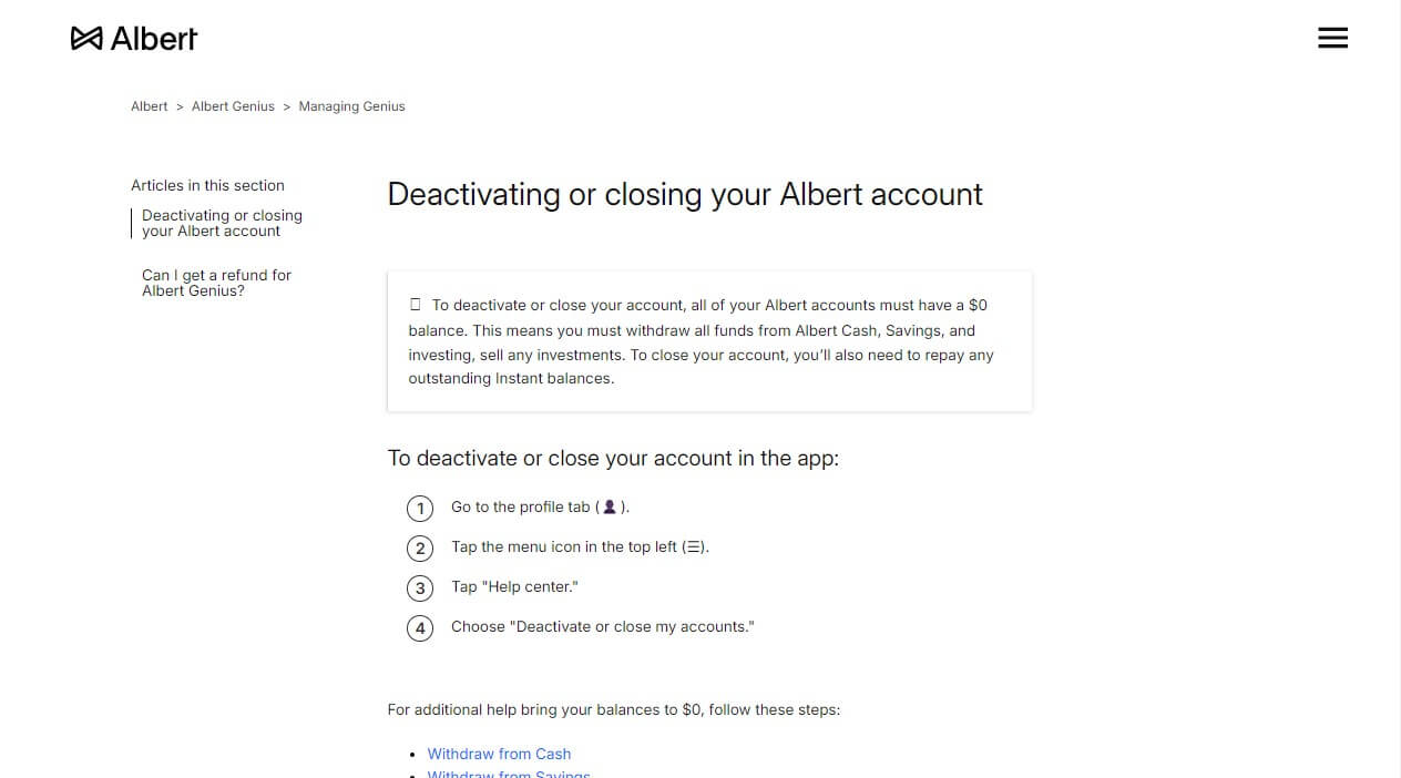 How to Easily Cancel Your Albert Account or Subscription
