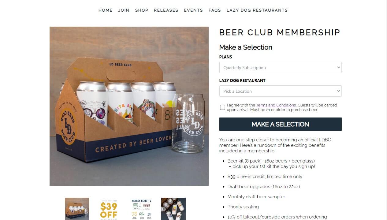 How to Easily Cancel Your Lazy Dog Beer Club Membership