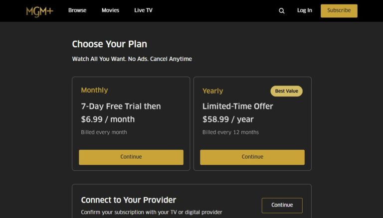 How to Easily Cancel Your MGM Plus Subscription in 2024?