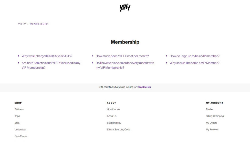 Cancel Yitty membership screenshot or a person canceling subscription on phone/tablet