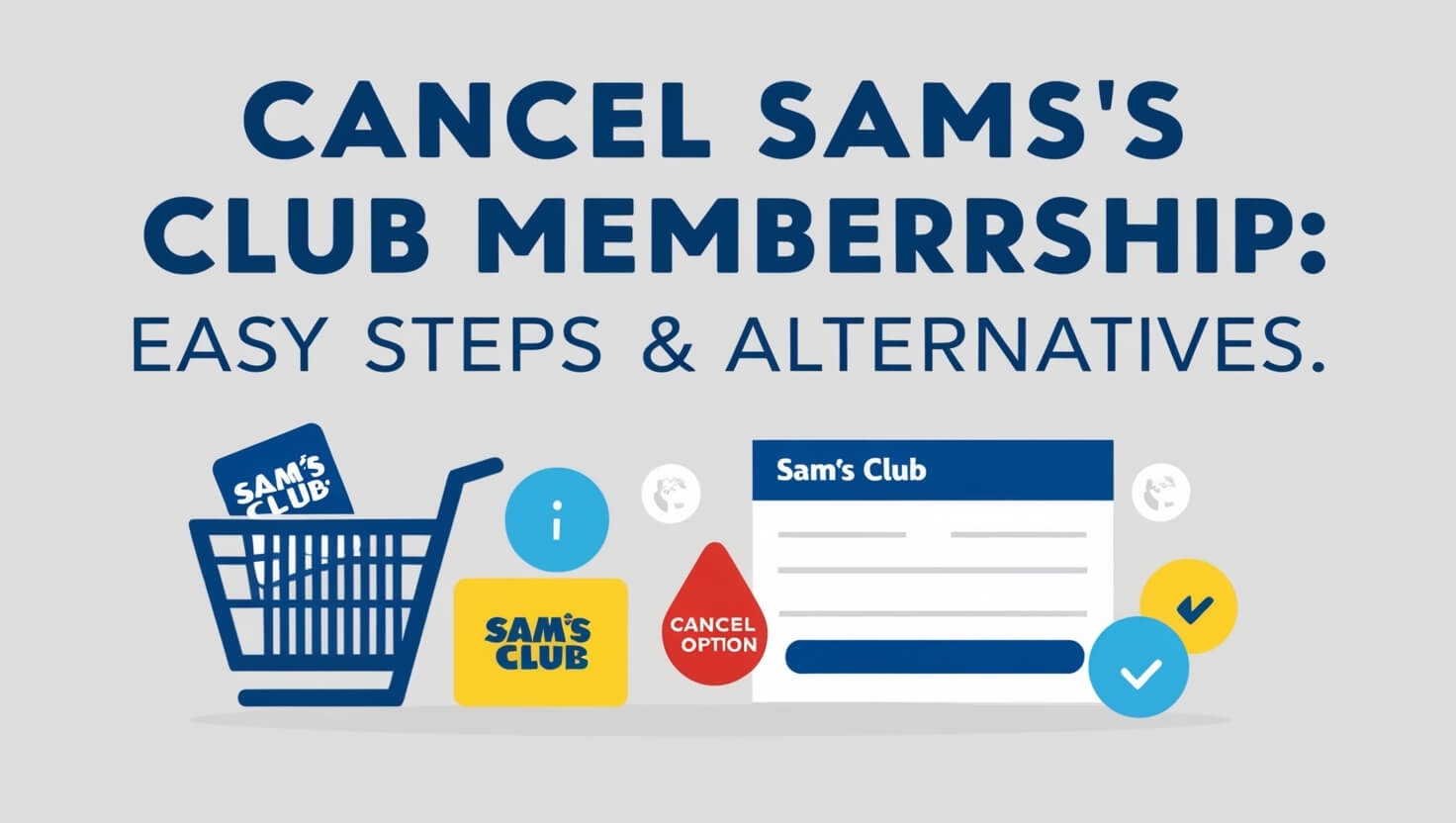 Cancel Sam's Club Membership: Easy Steps & Alternatives