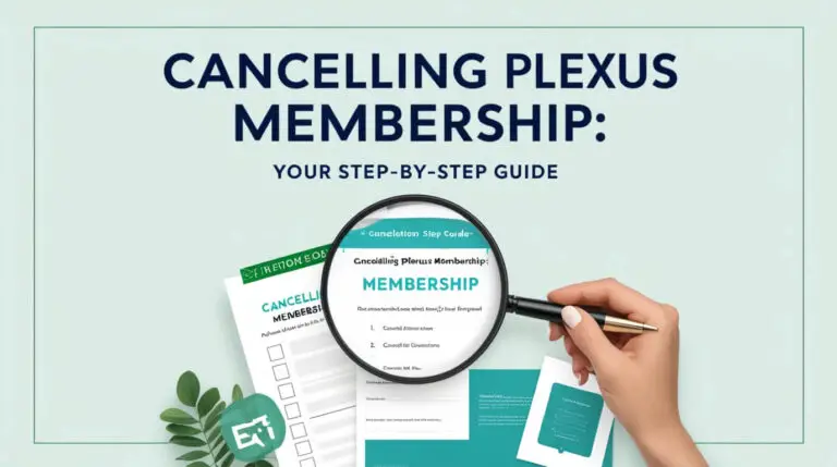 Cancelling Plexus Membership