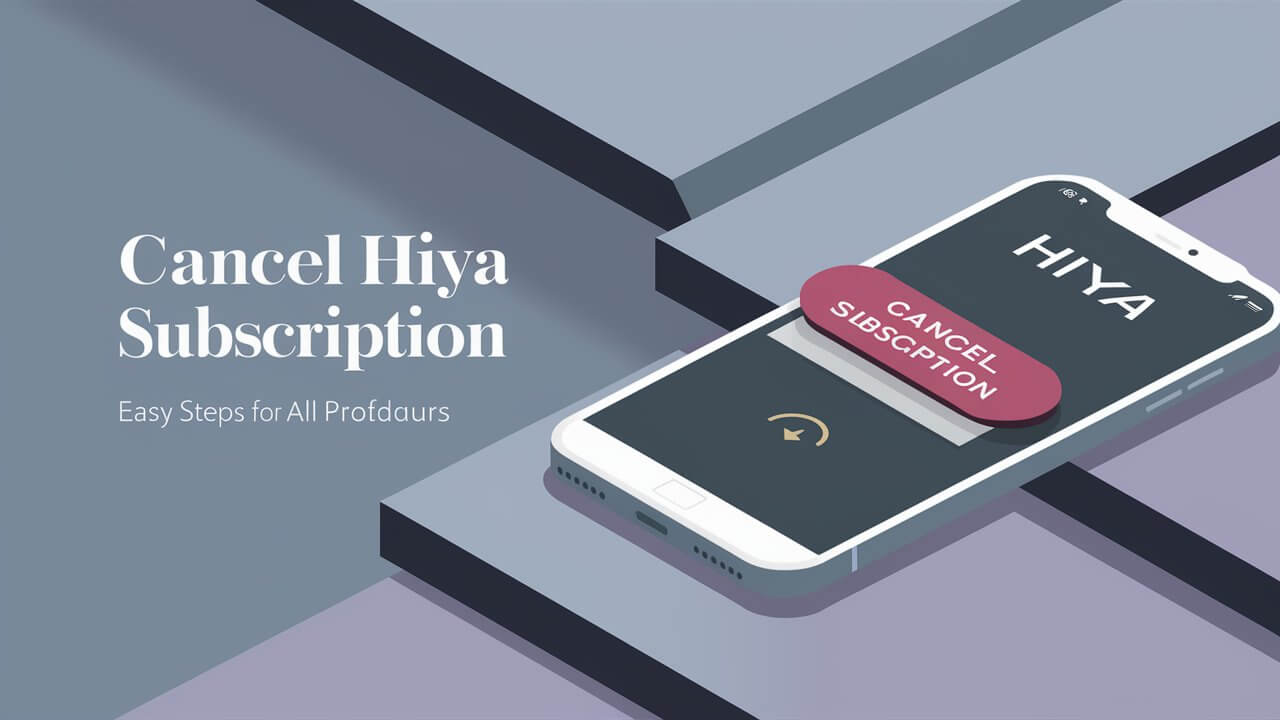 Cancel Hiya Subscription