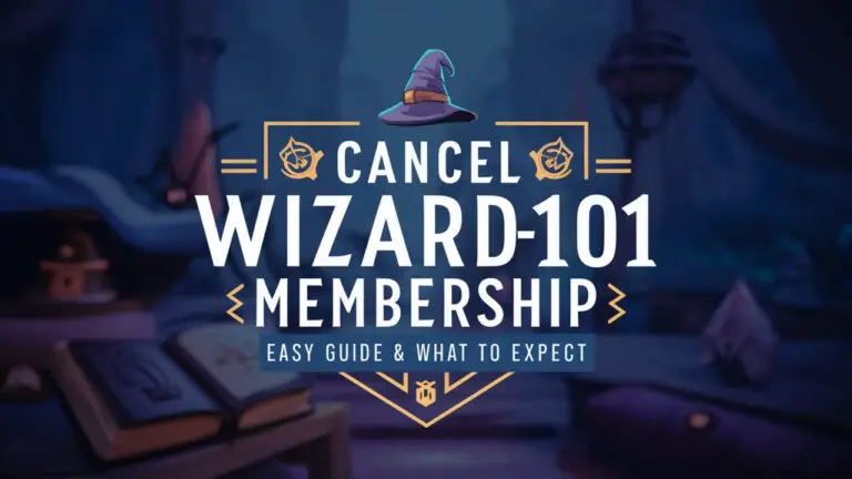 Cancel Wizard101 Membership