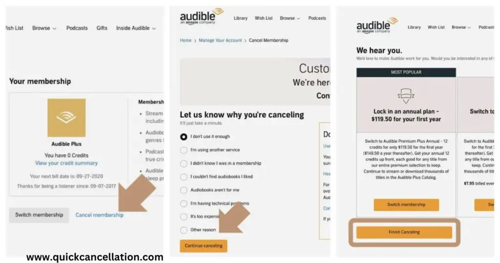 How to Cancel Audible Membership