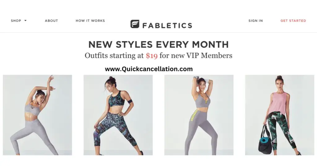 Cancel Fabletics Membership